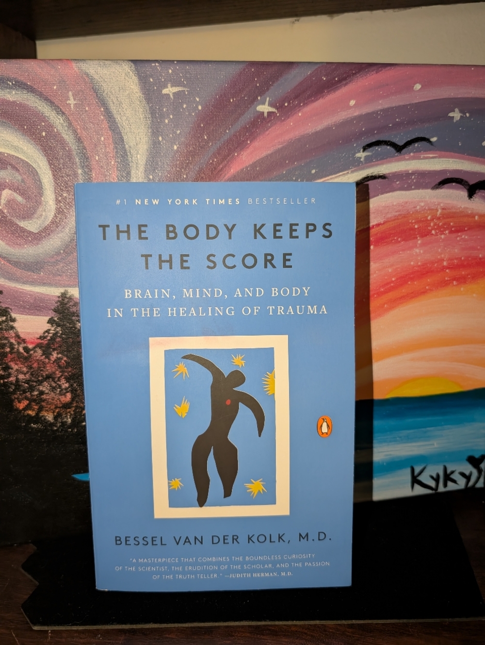 The Body Keeps the Score by Bessel van der Kolk - Blue Cover